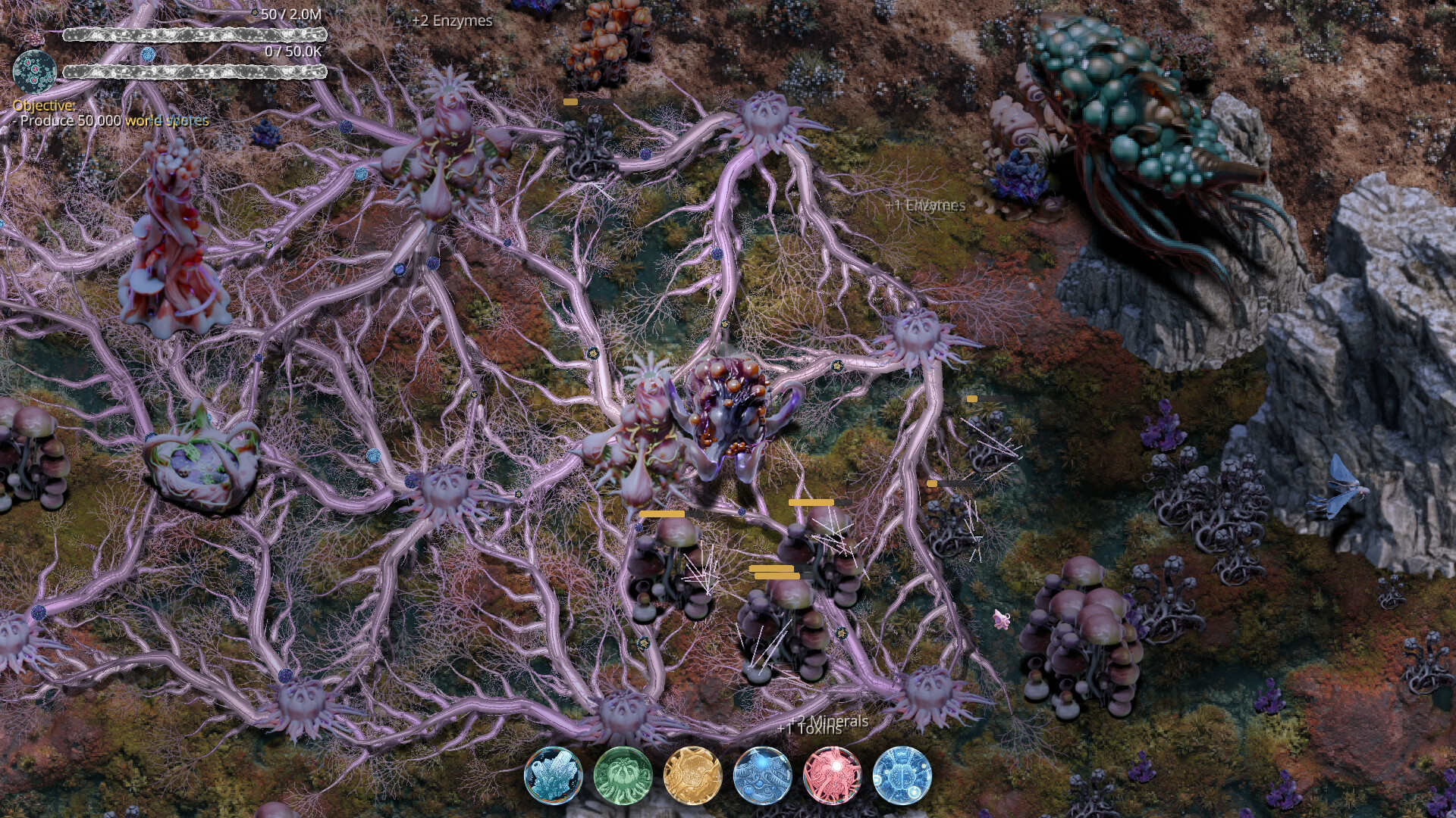 Mycelium Conquest
