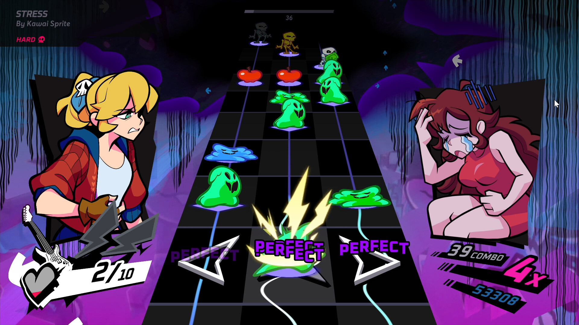 Rift of the NecroDancer: Friday Night Funkin’ – “Stress” – Kawai Sprite