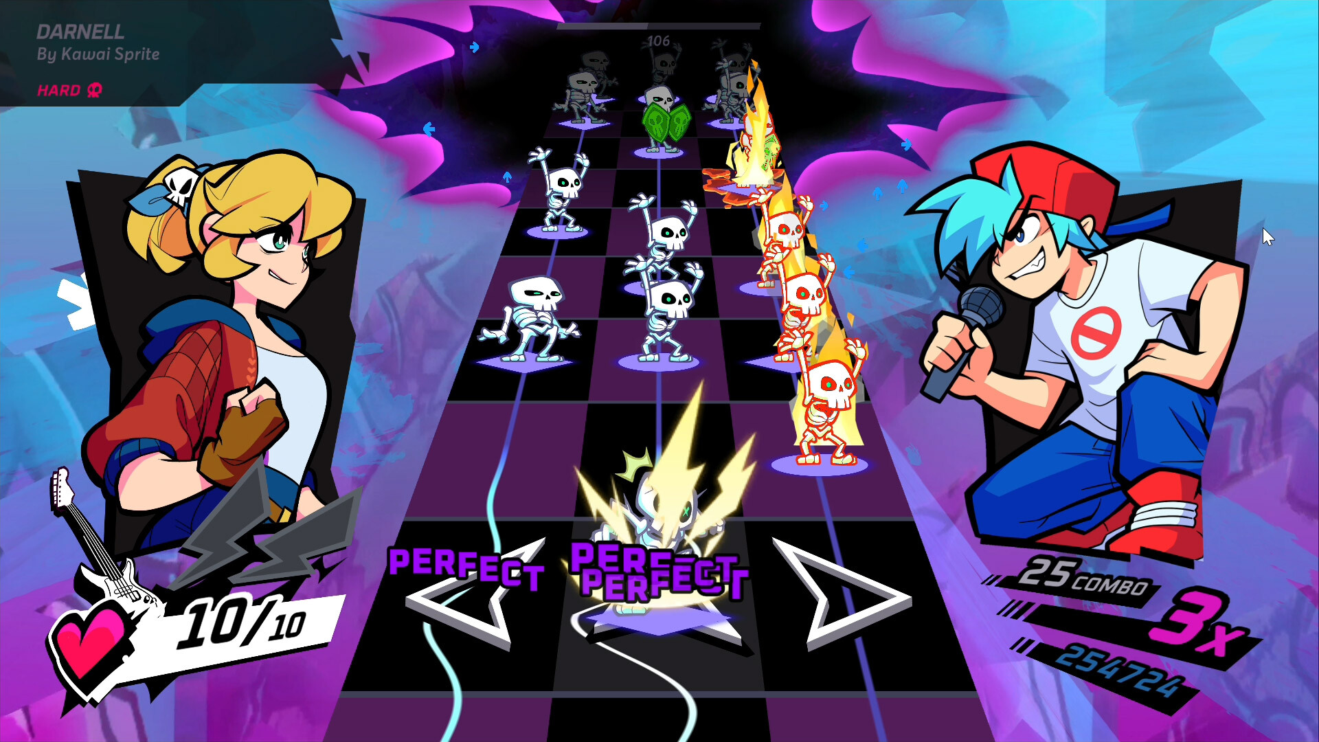 Rift of the NecroDancer: Friday Night Funkin’ – “Darnell” – Kawai Sprite