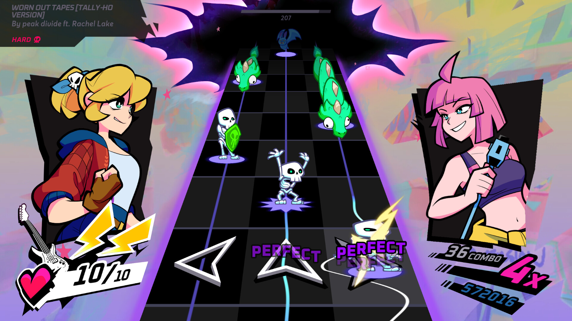 Rift of the NecroDancer: Unbeatable – “Worn Out Tapes [Tally-Ho Version]” – Peak Divide ft. Rachel Lake