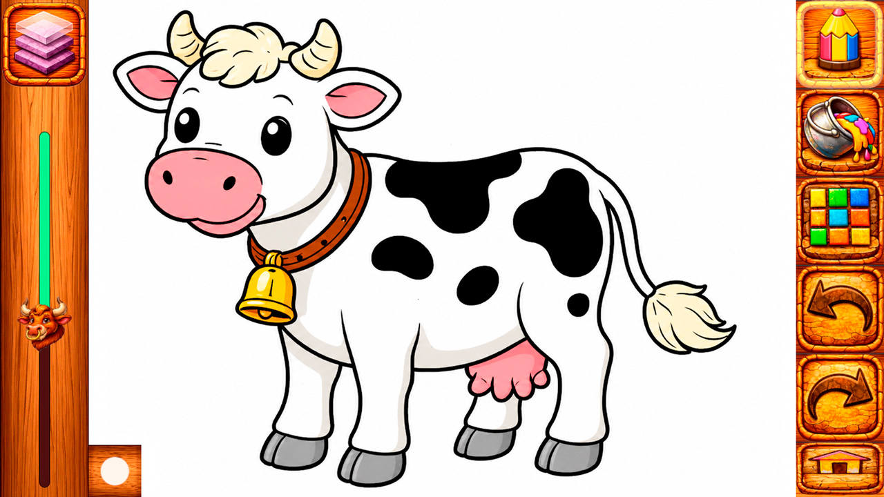 Animal Farm Coloring Book for Kids &amp; Toddlers