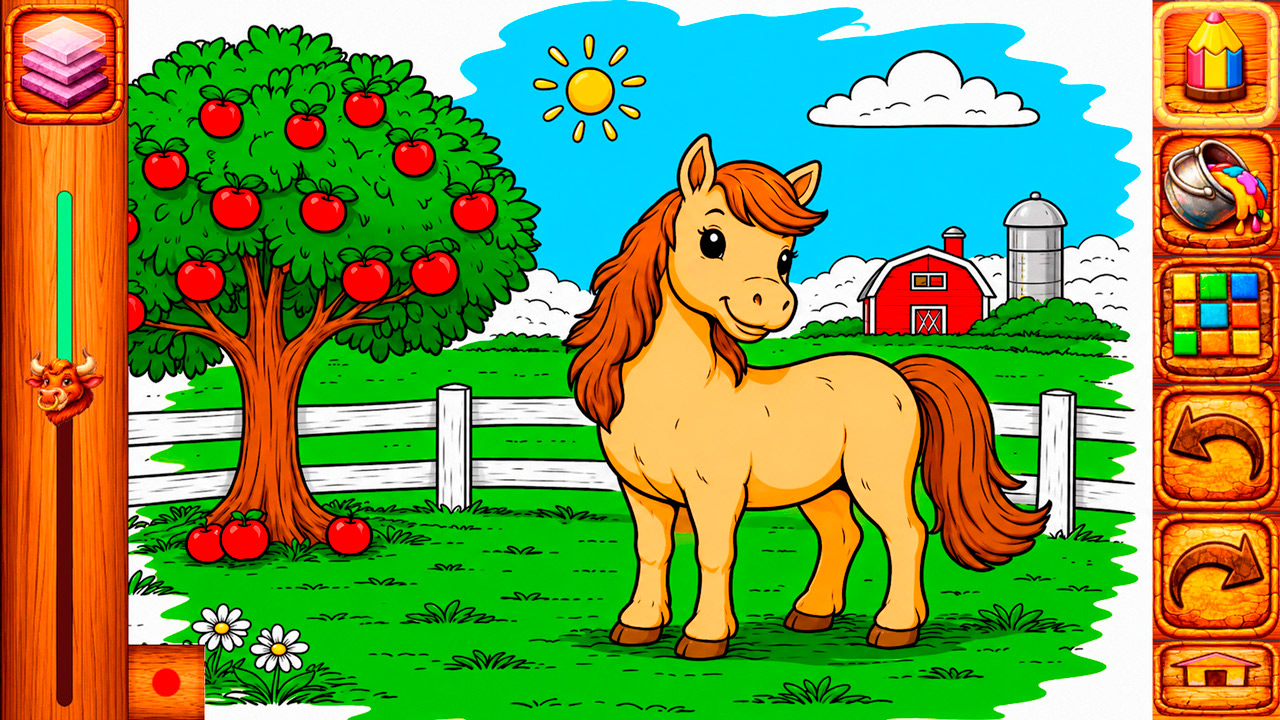 Animal Farm Coloring Book for Kids &amp; Toddlers