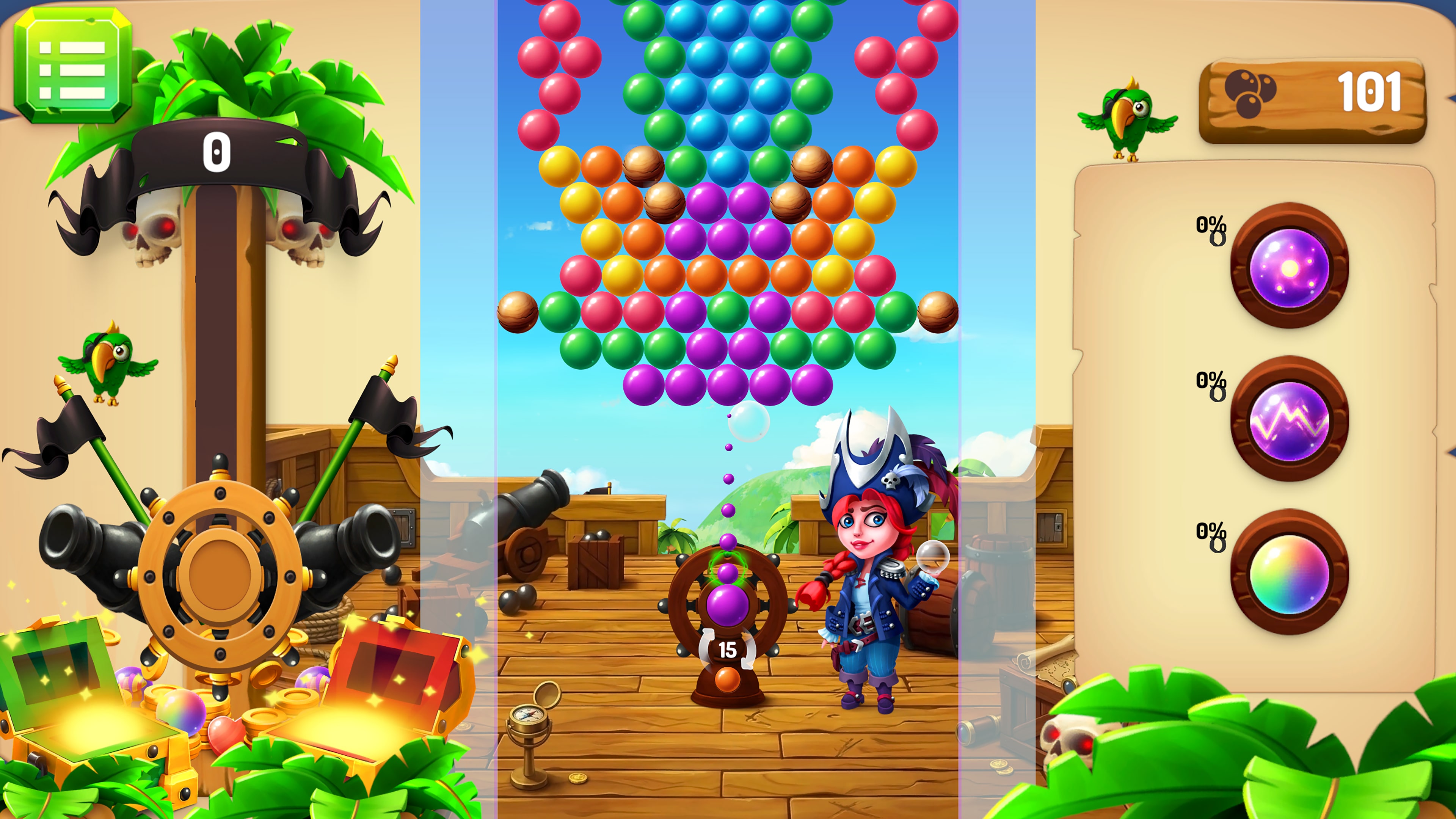 Bubble Shooter Piratey