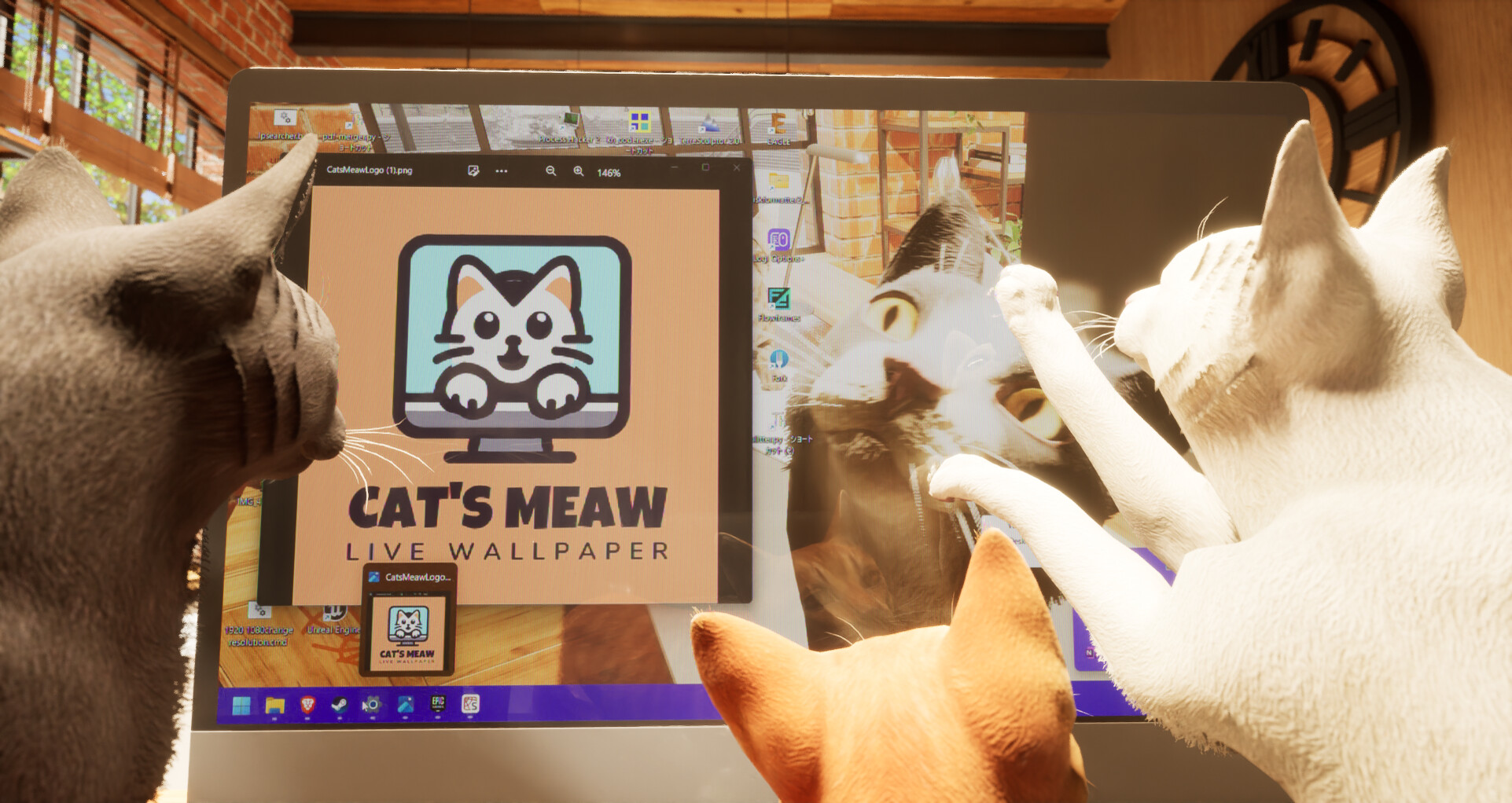 Cat’s Meow Live Wallpaper