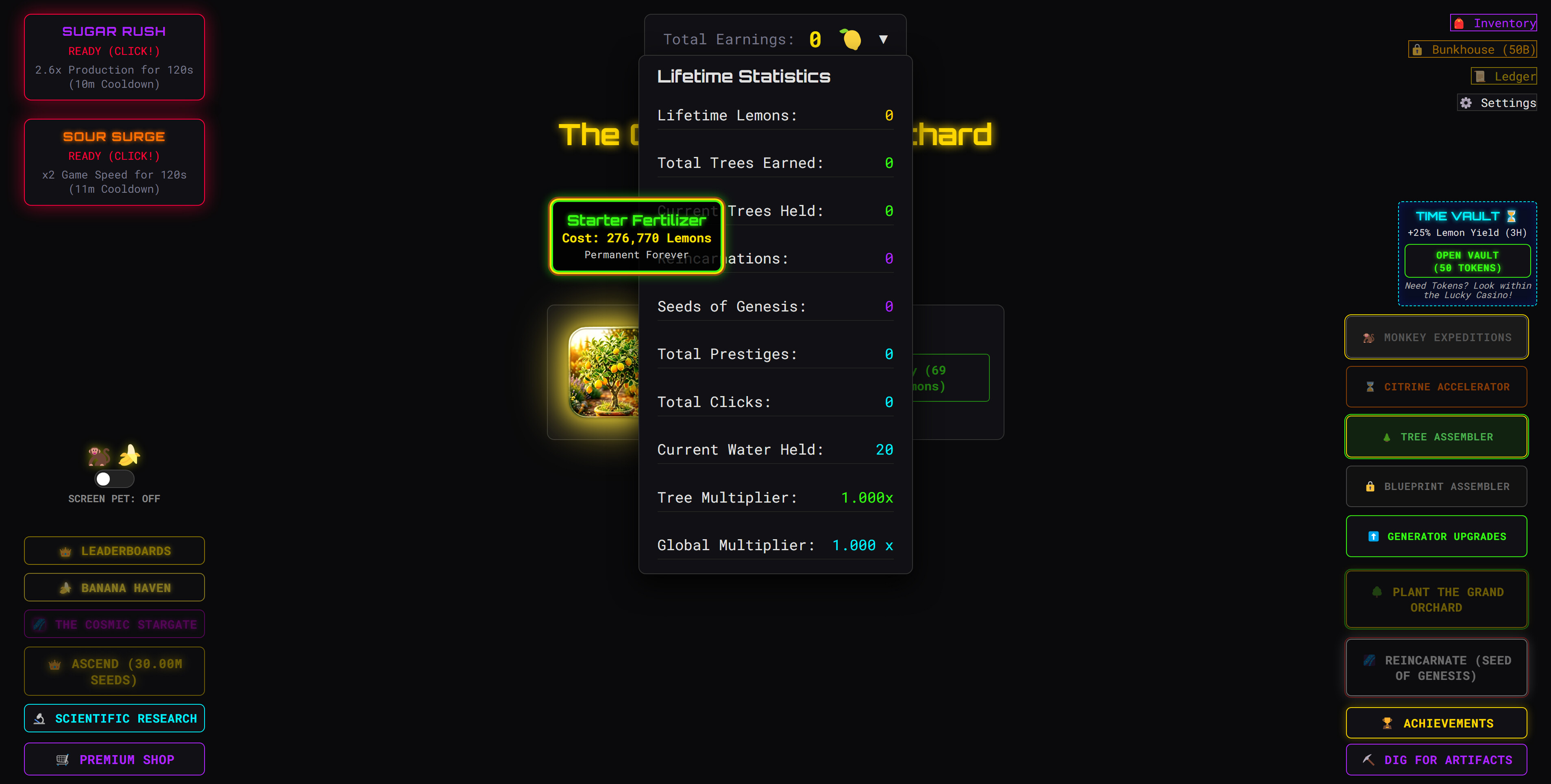 LaVonne’s Lemons Idle