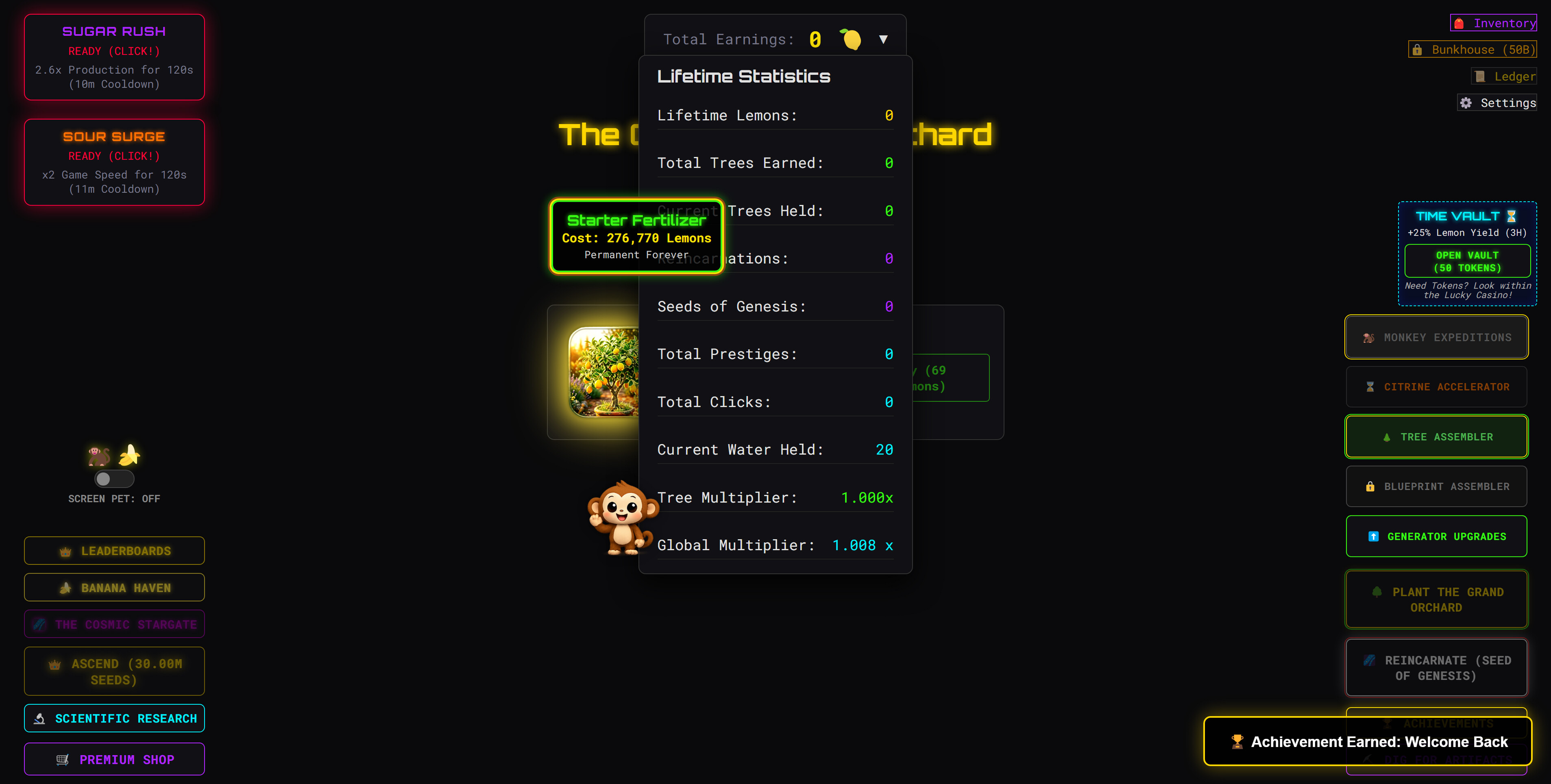 LaVonne’s Lemons Idle
