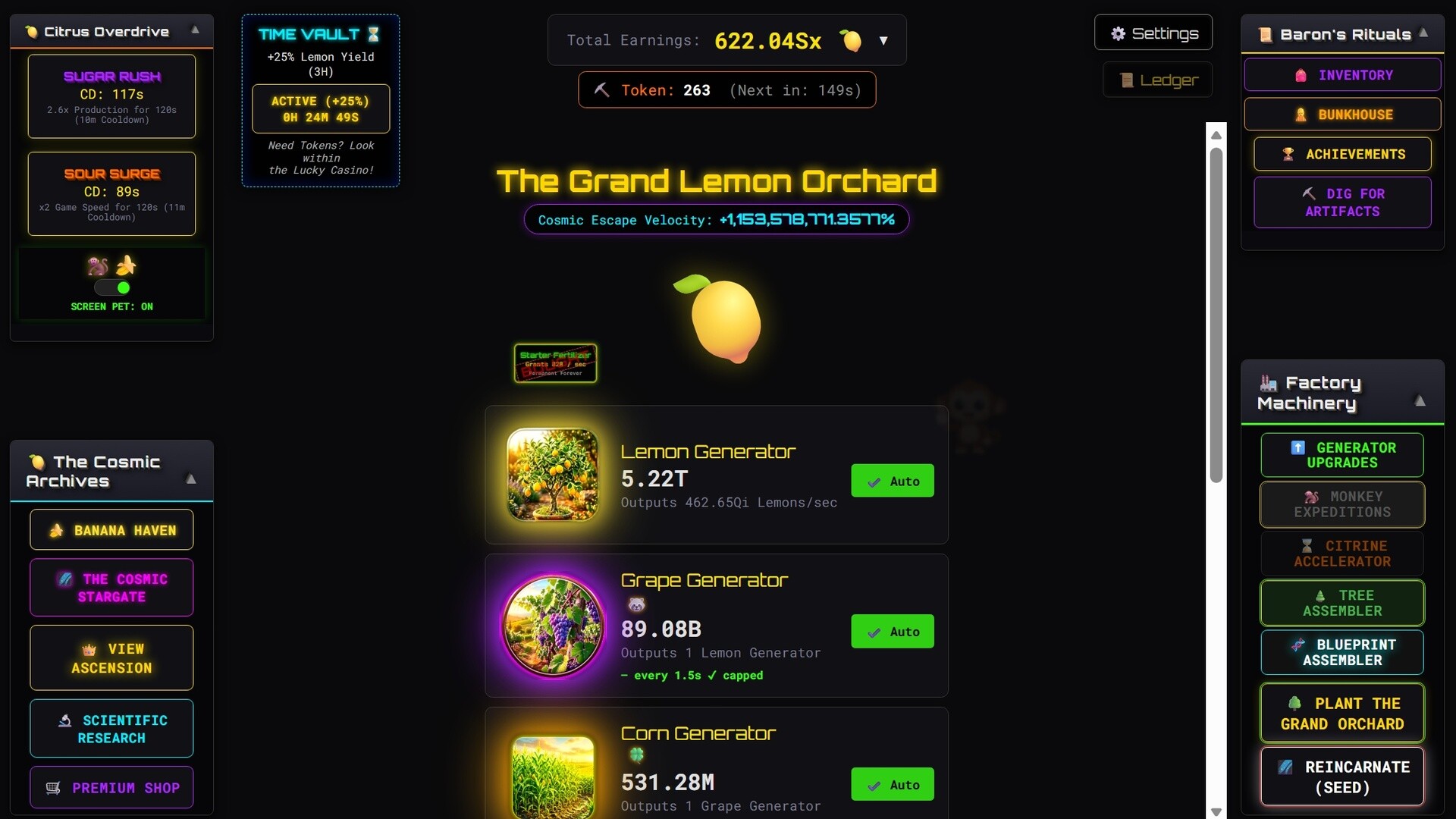 LaVonne’s Lemons Idle