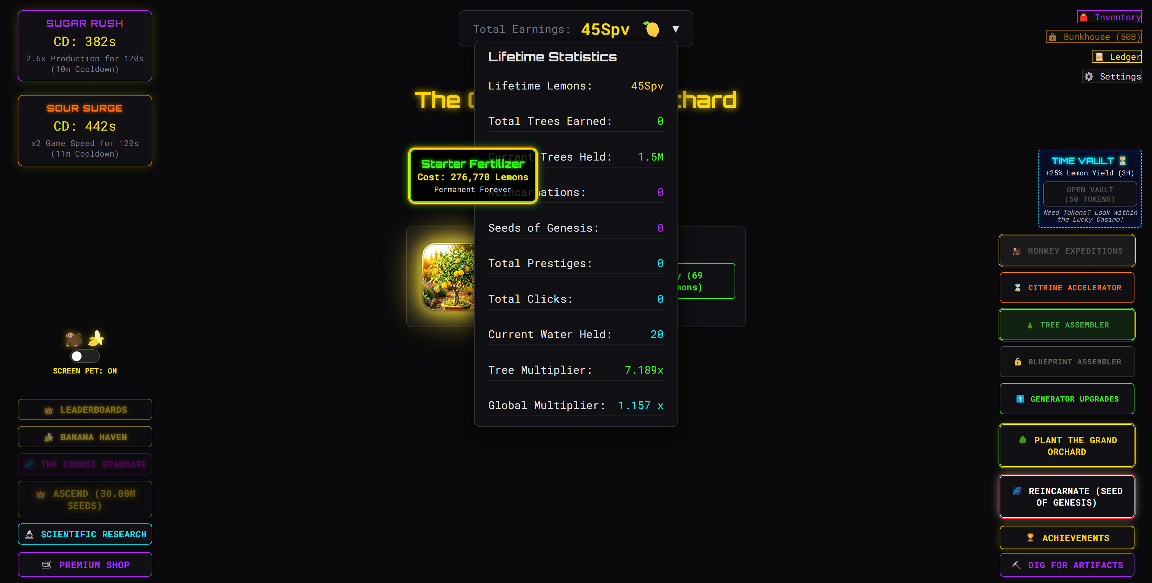 LaVonne’s Lemons Idle