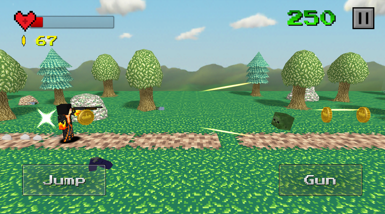 Pixel Run and Gun