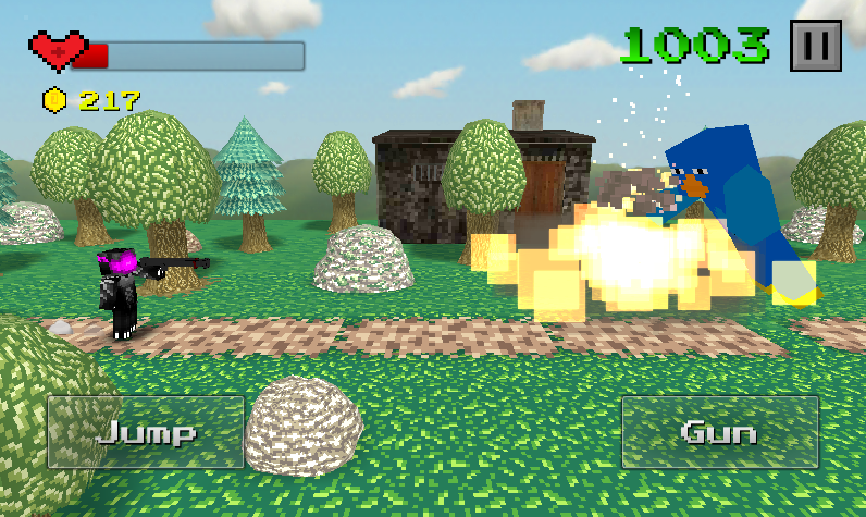 Pixel Run and Gun