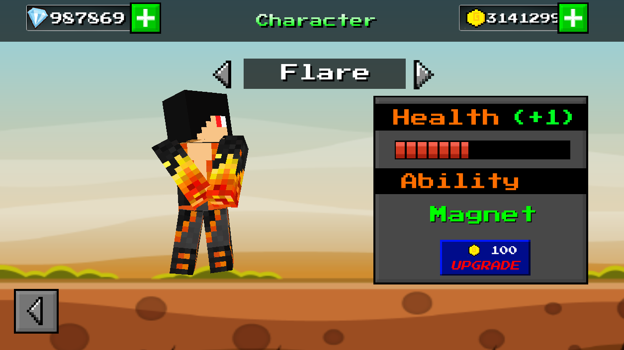 Pixel Run and Gun