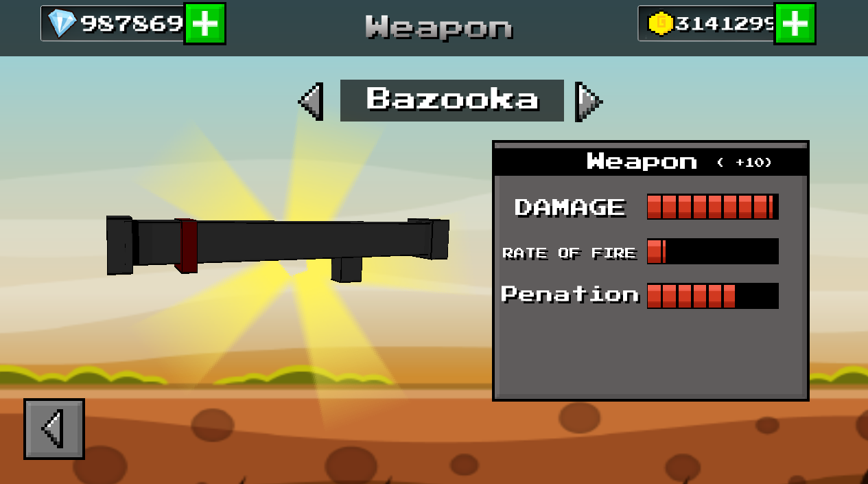 Pixel Run and Gun