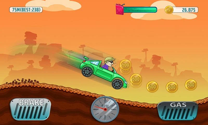 Mountain Car Climb