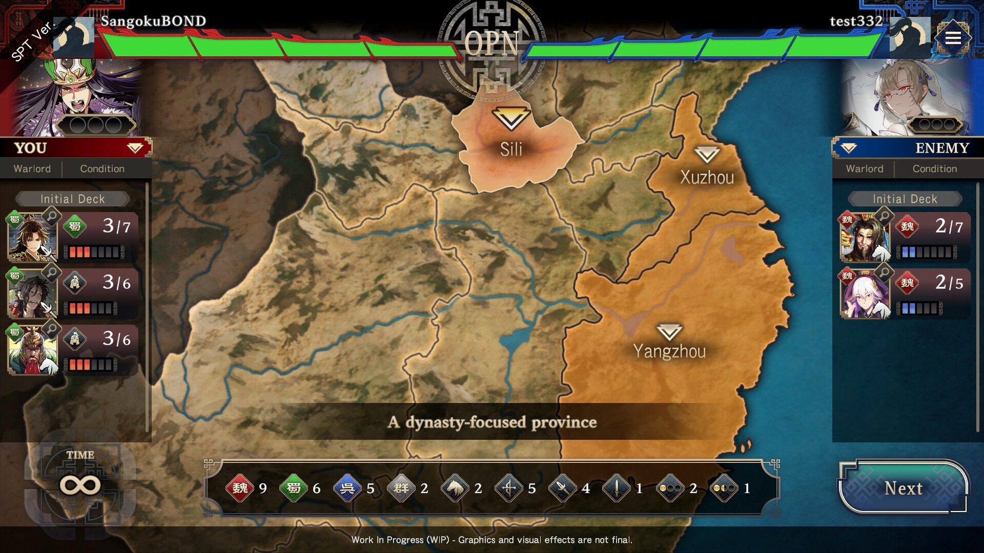 Three Kingdoms: Bond