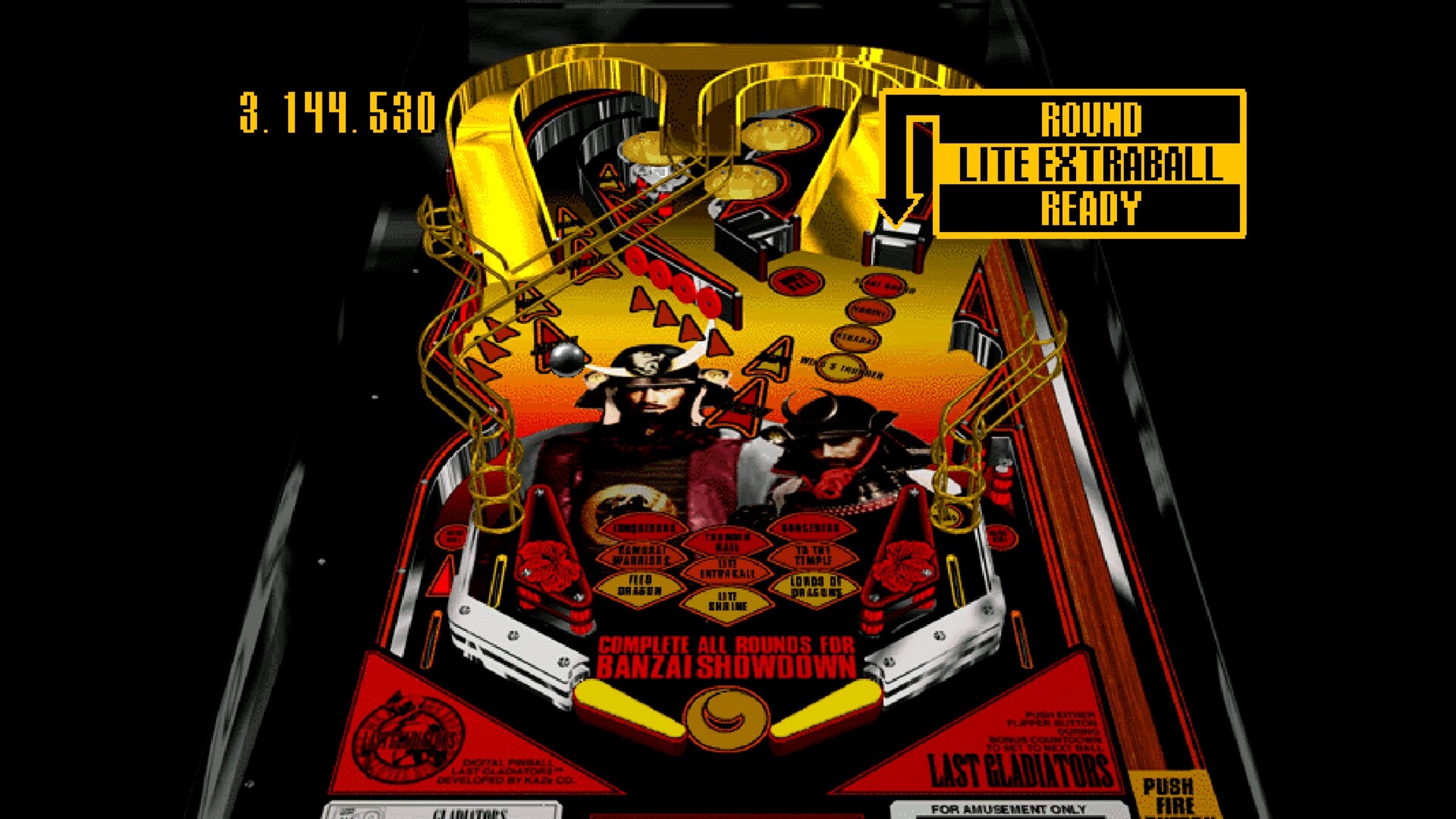 Digital Pinball: Last Gladiators
