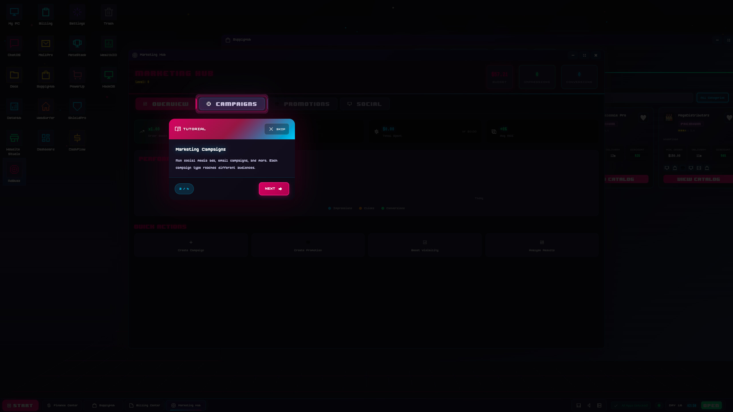 Cart Panic! OS: E-Commerce Tycoon