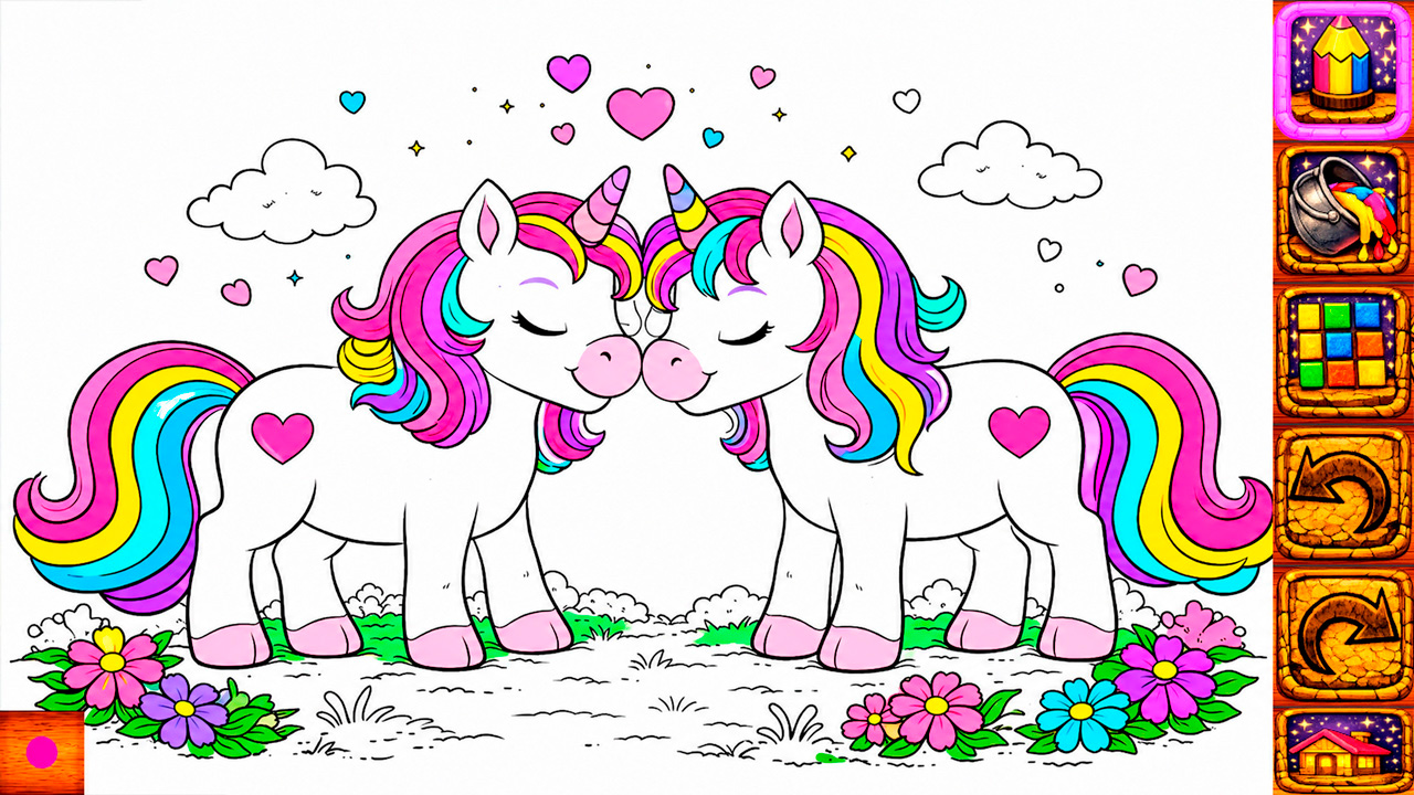 Animal Coloring Book for Kids &amp; Toddlers: Unicorns
