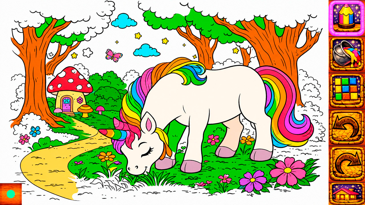 Animal Coloring Book for Kids &amp; Toddlers: Unicorns
