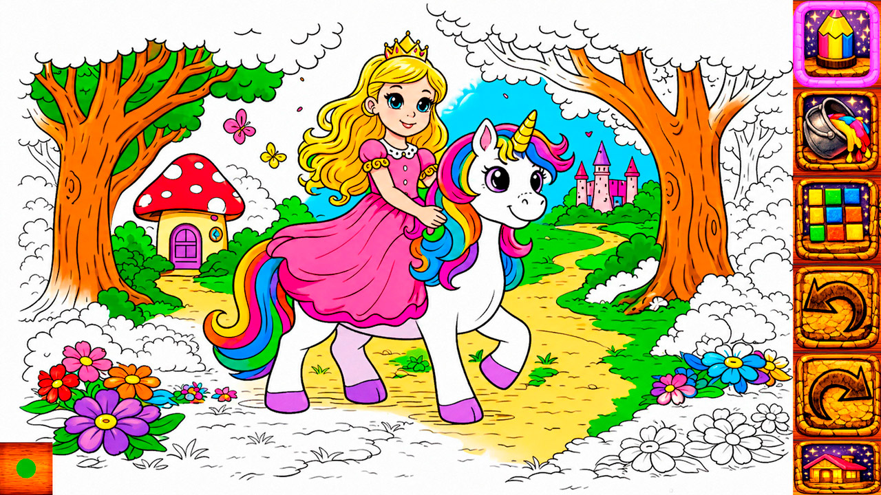 Animal Coloring Book for Kids &amp; Toddlers: Unicorns