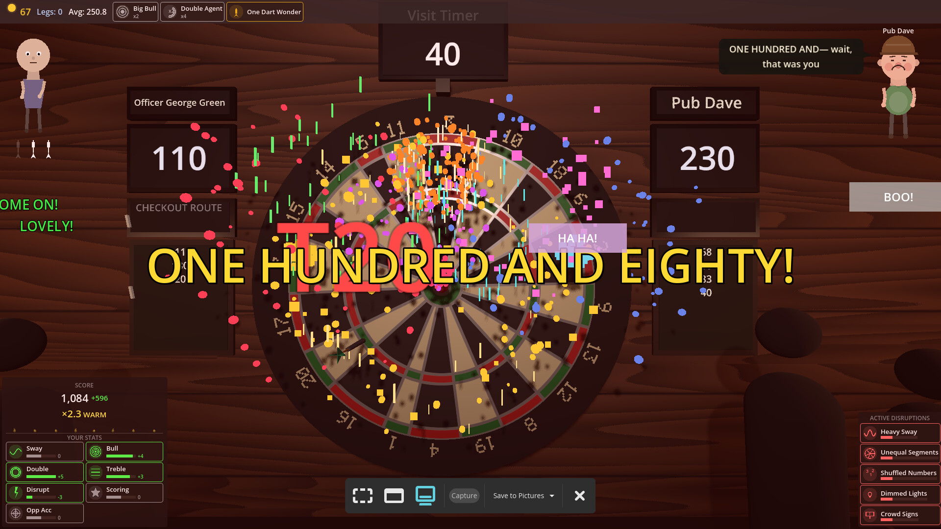 Dorts: A Darts Roguelike