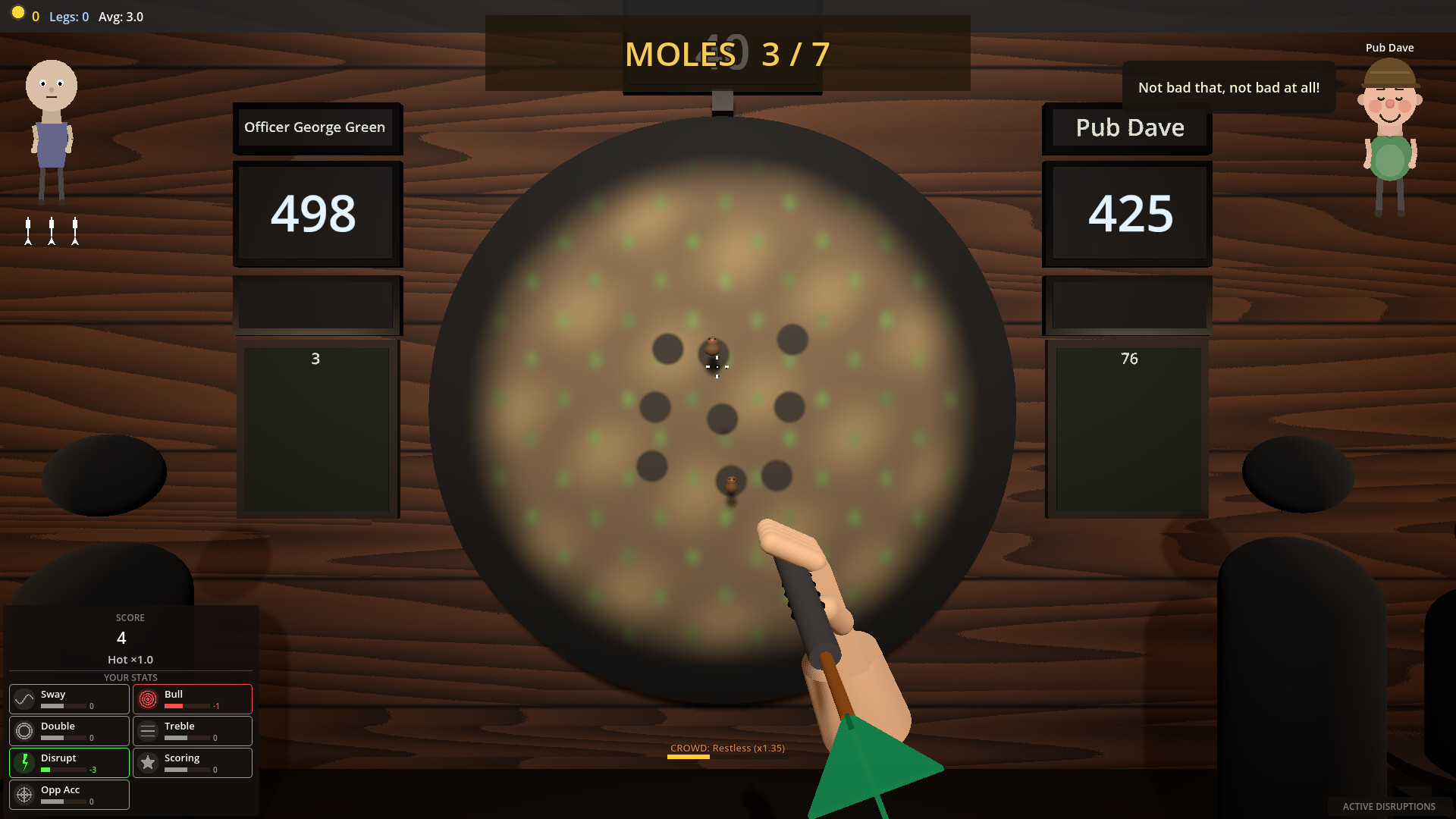Dorts: A Darts Roguelike