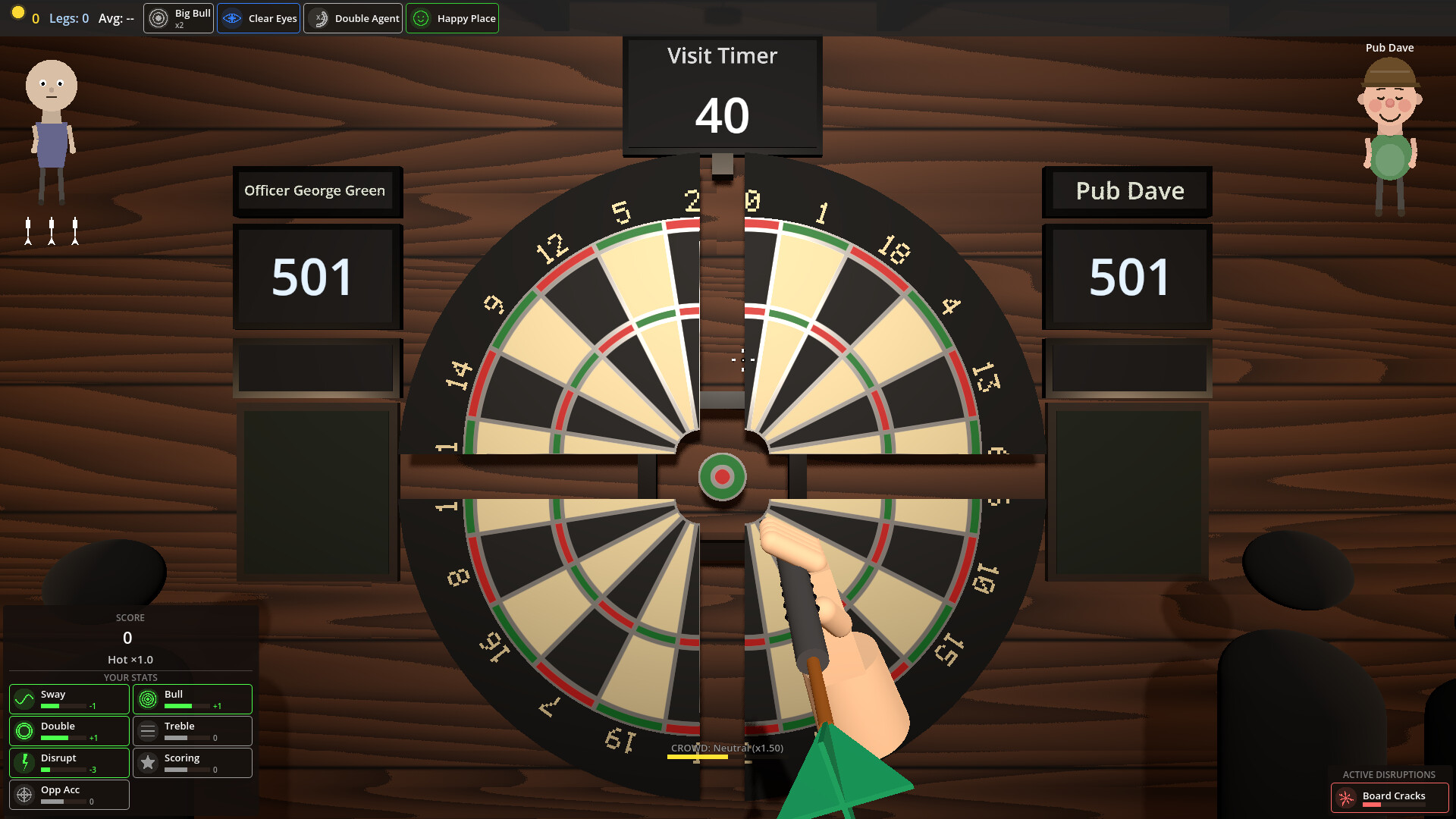 Dorts: A Darts Roguelike