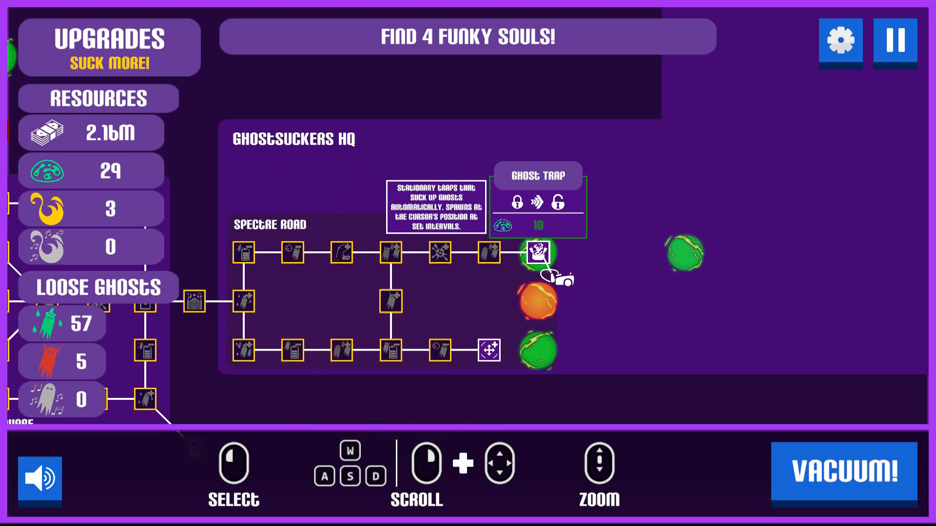 A Game About Sucking (Up Ghosts With a Vacuum)
