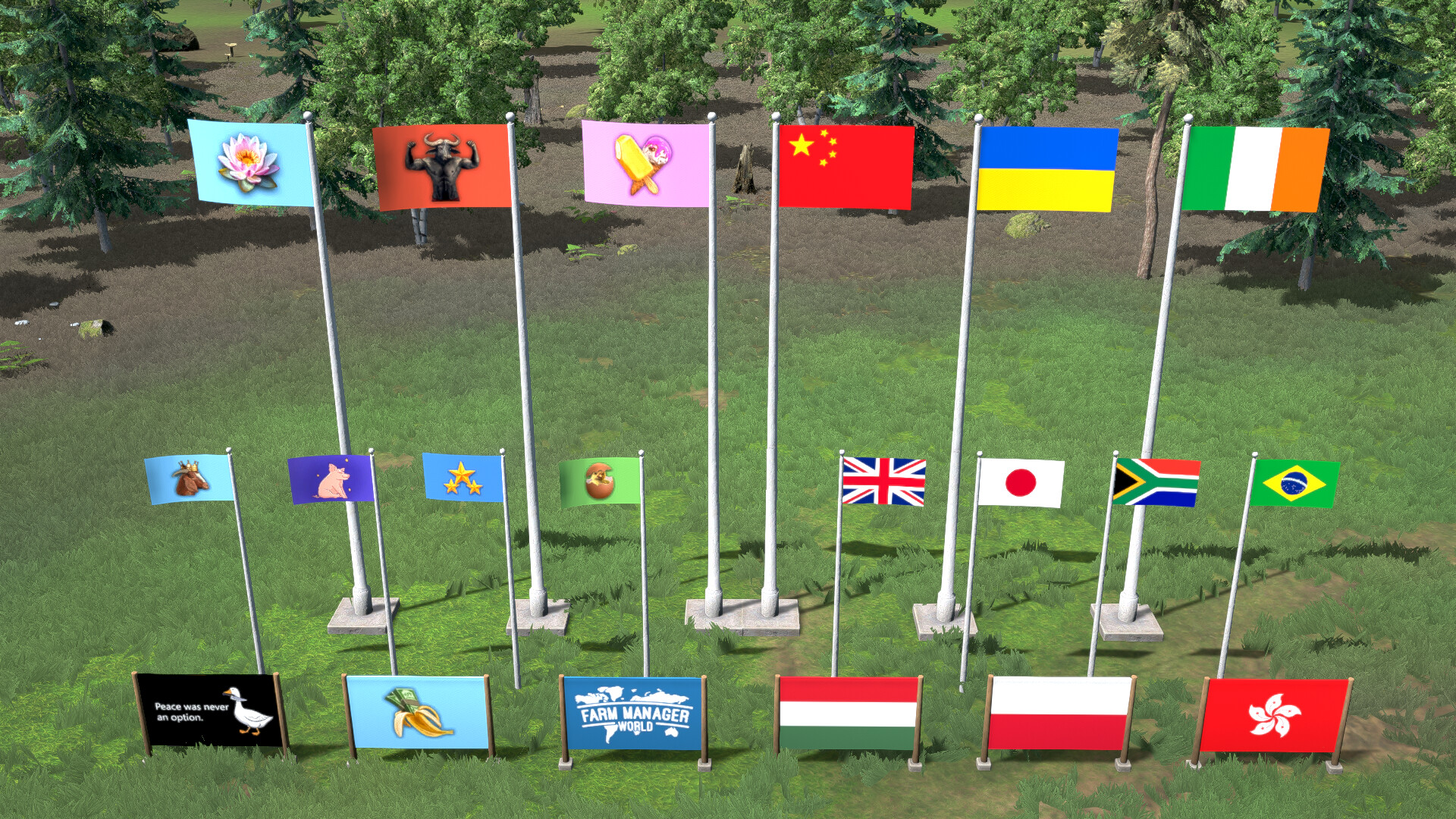 Farm Manager World: Flags Pack