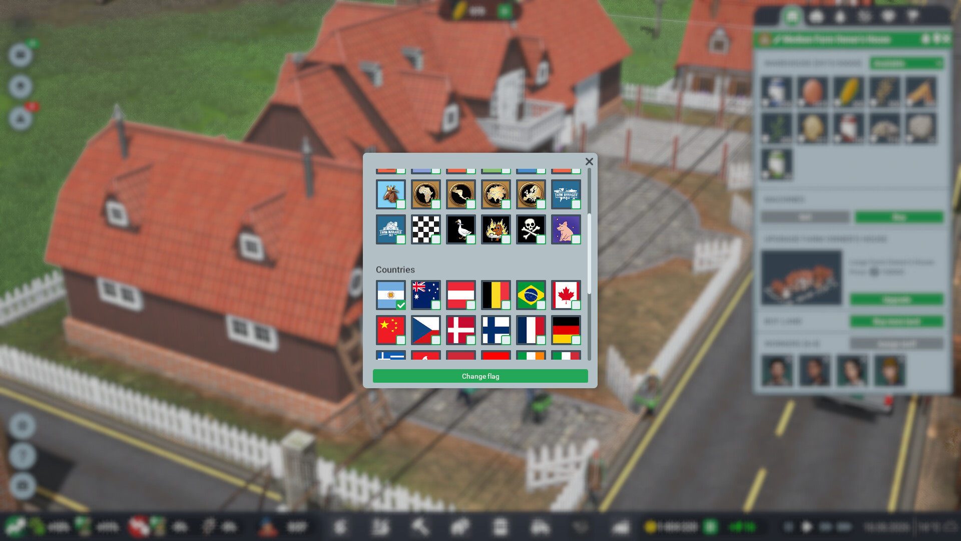 Farm Manager World: Flags Pack