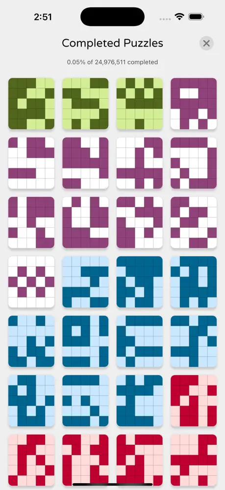 Every 5×5 Nonogram