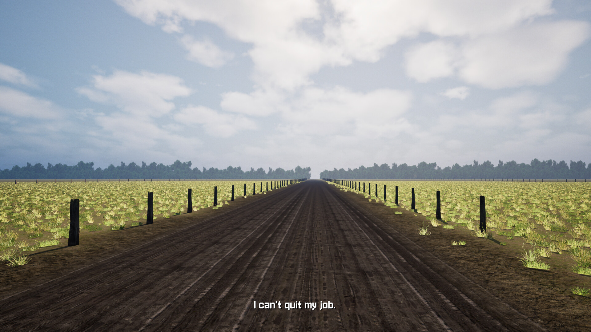 Deep in the fields
