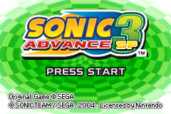 Sonic Advance 3 SP