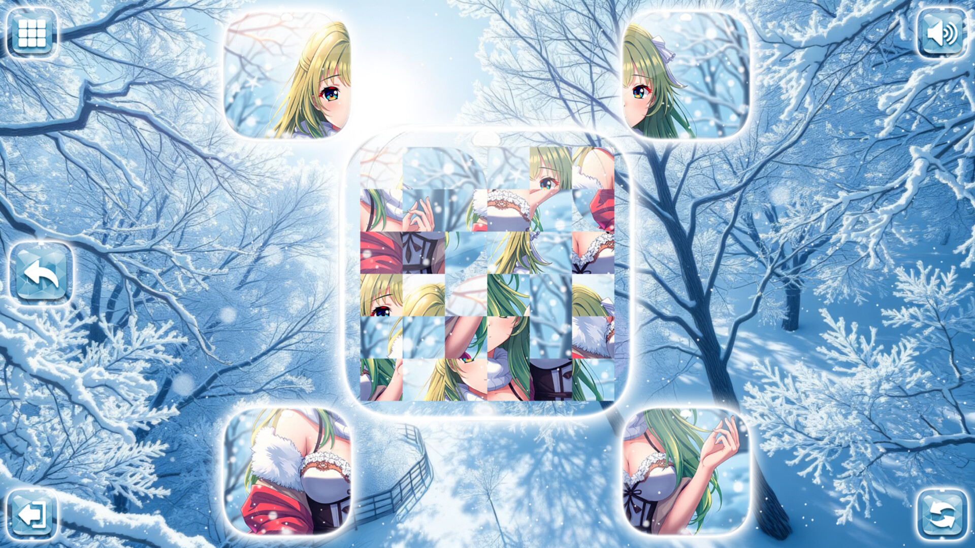 Lovely Anime Puzzle: Winter