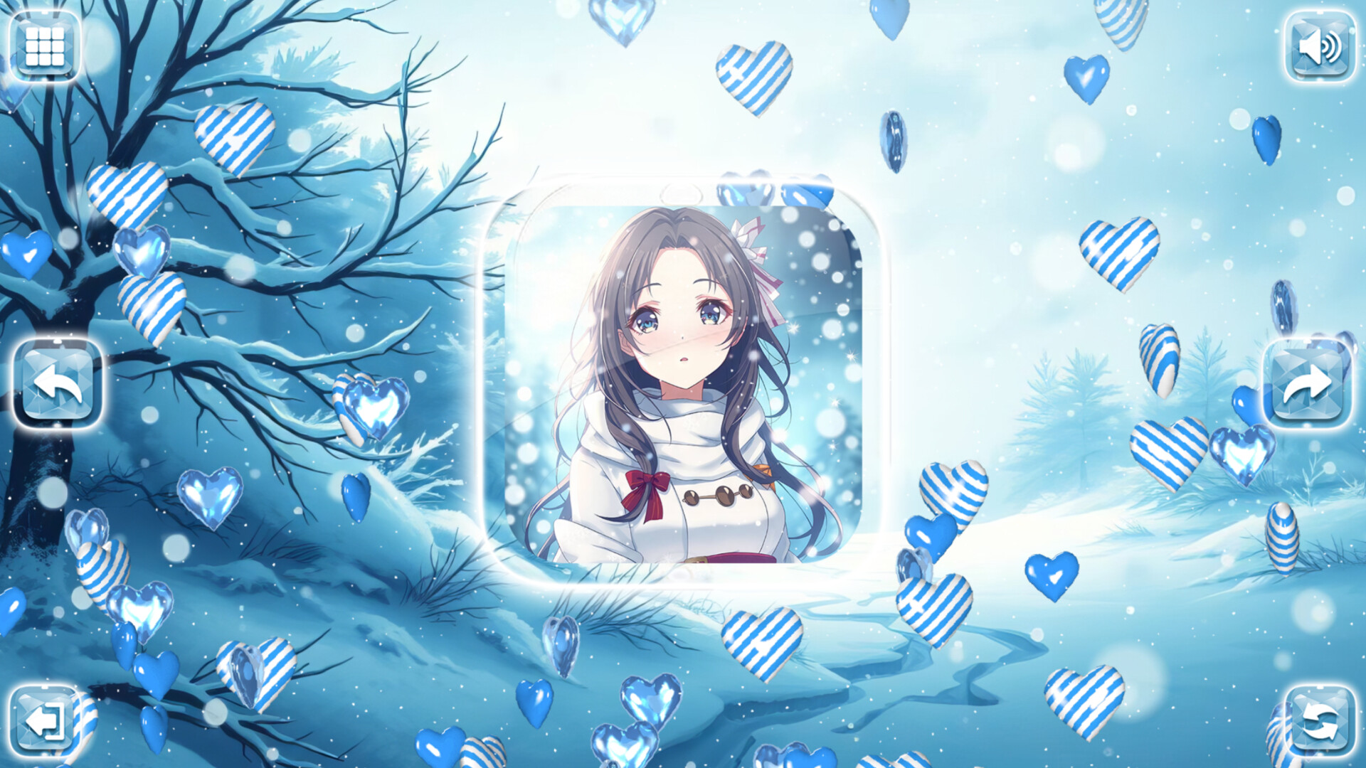 Lovely Anime Puzzle: Winter