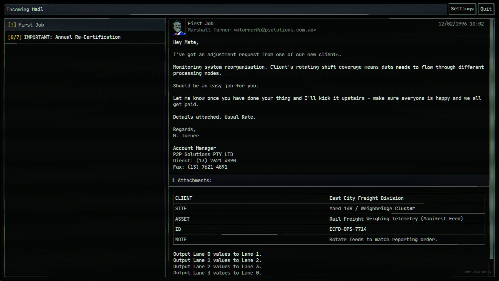 Lane-4: A dystopian Programming Thriller