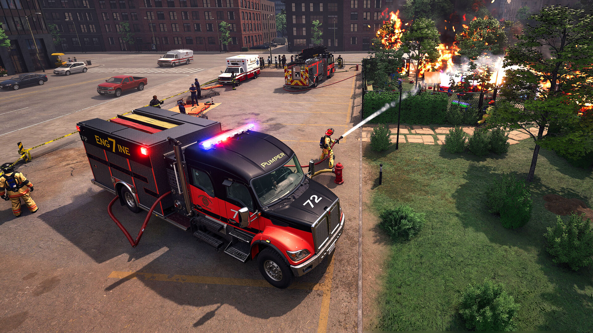 Firefighting Simulator: Ignite – Kenworth Fire Truck Pack