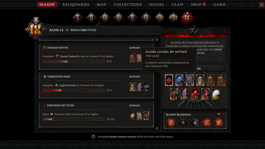 Diablo IV: Season of Reckoning