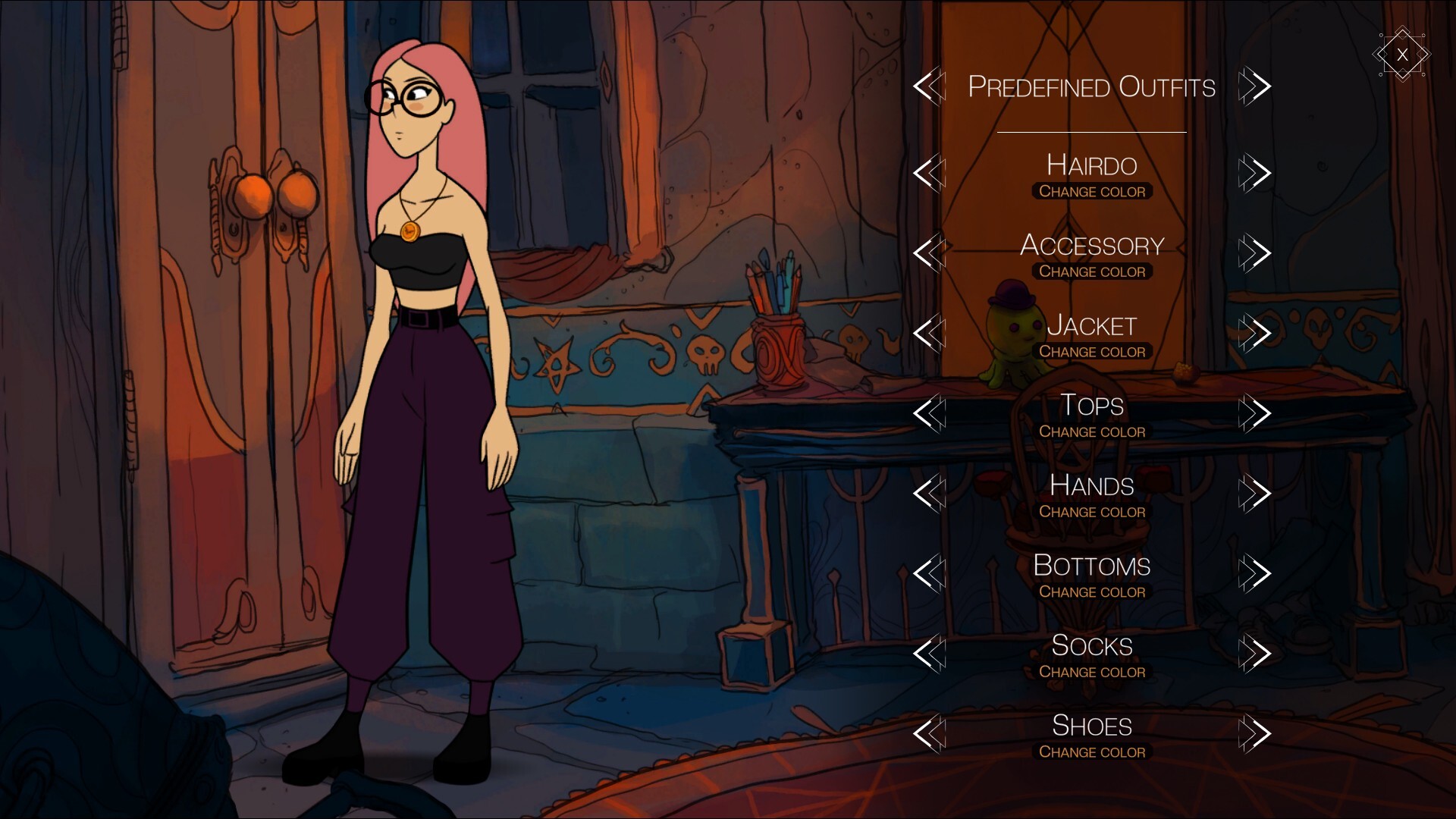 Near-Mage: Clothes &amp; Hair Pack