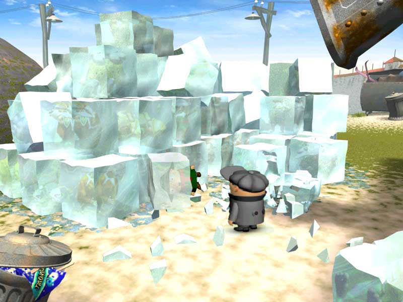 Pilot Brothers 3D: The Case of the garden pests