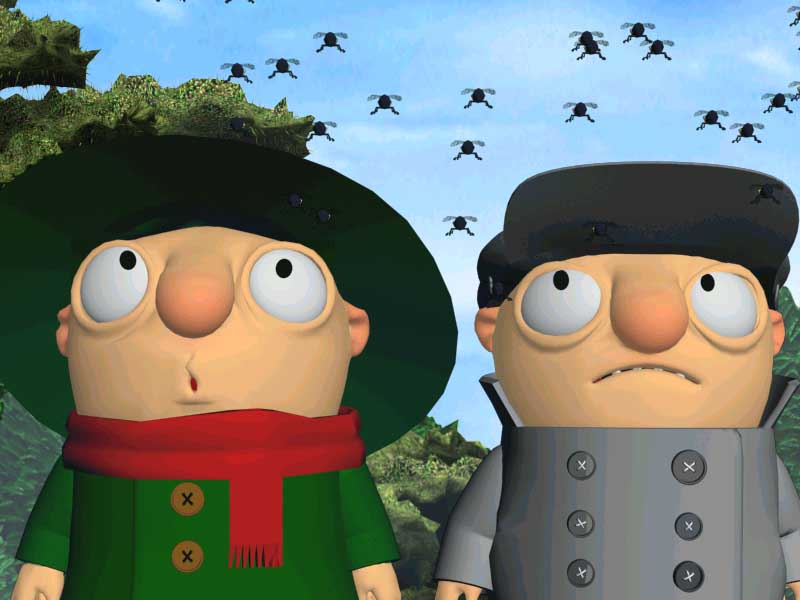 Pilot Brothers 3D: The Case of the garden pests