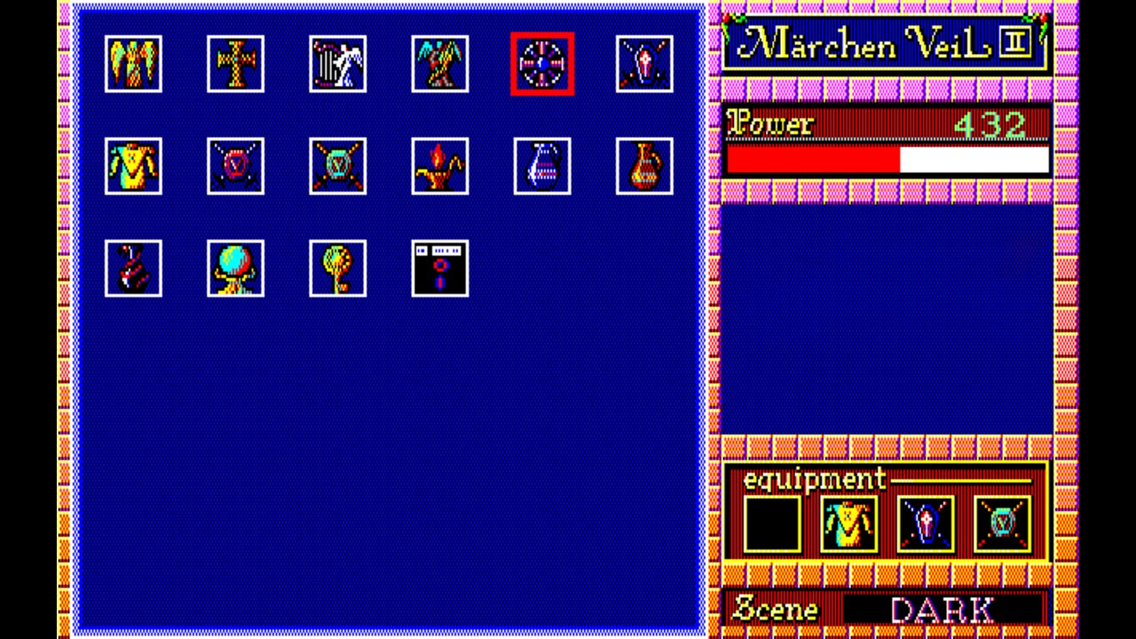 Eggconsole Marchen Veil II PC-9801