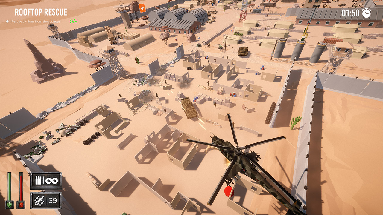 Helicopter Shooter: Hot Ace Heli War Borne