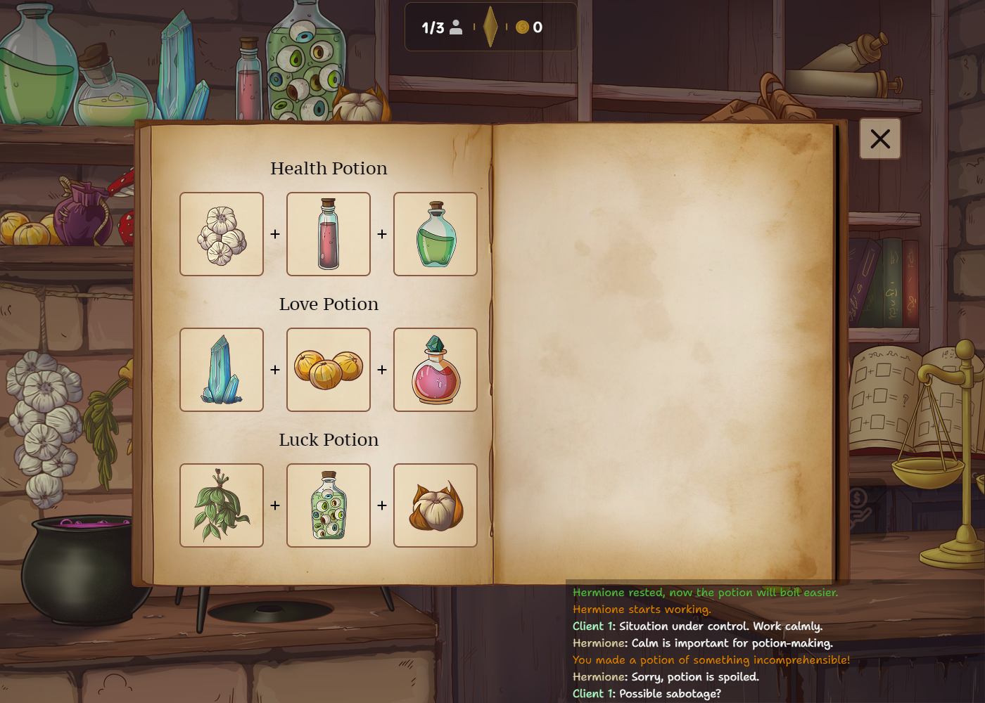 Hermione’s Shop