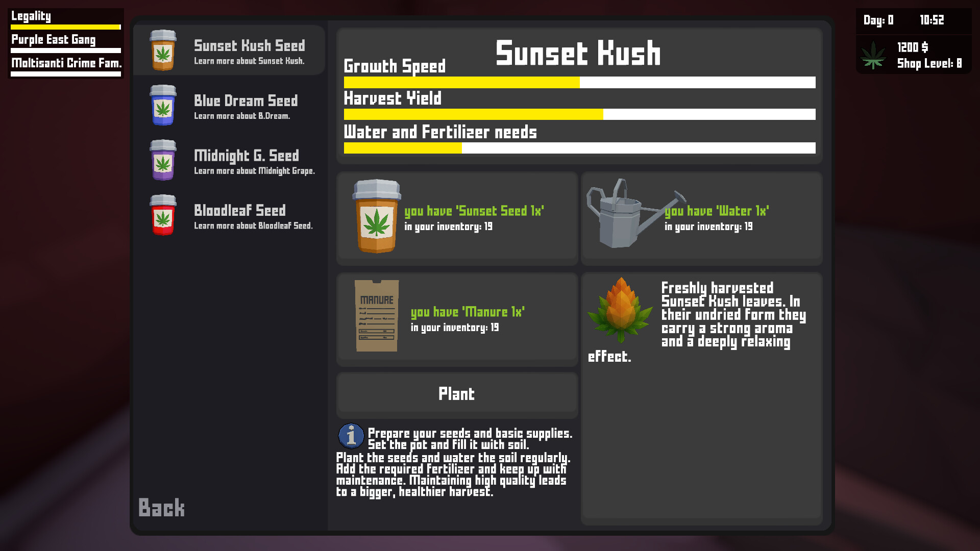 Weed Store Simulator