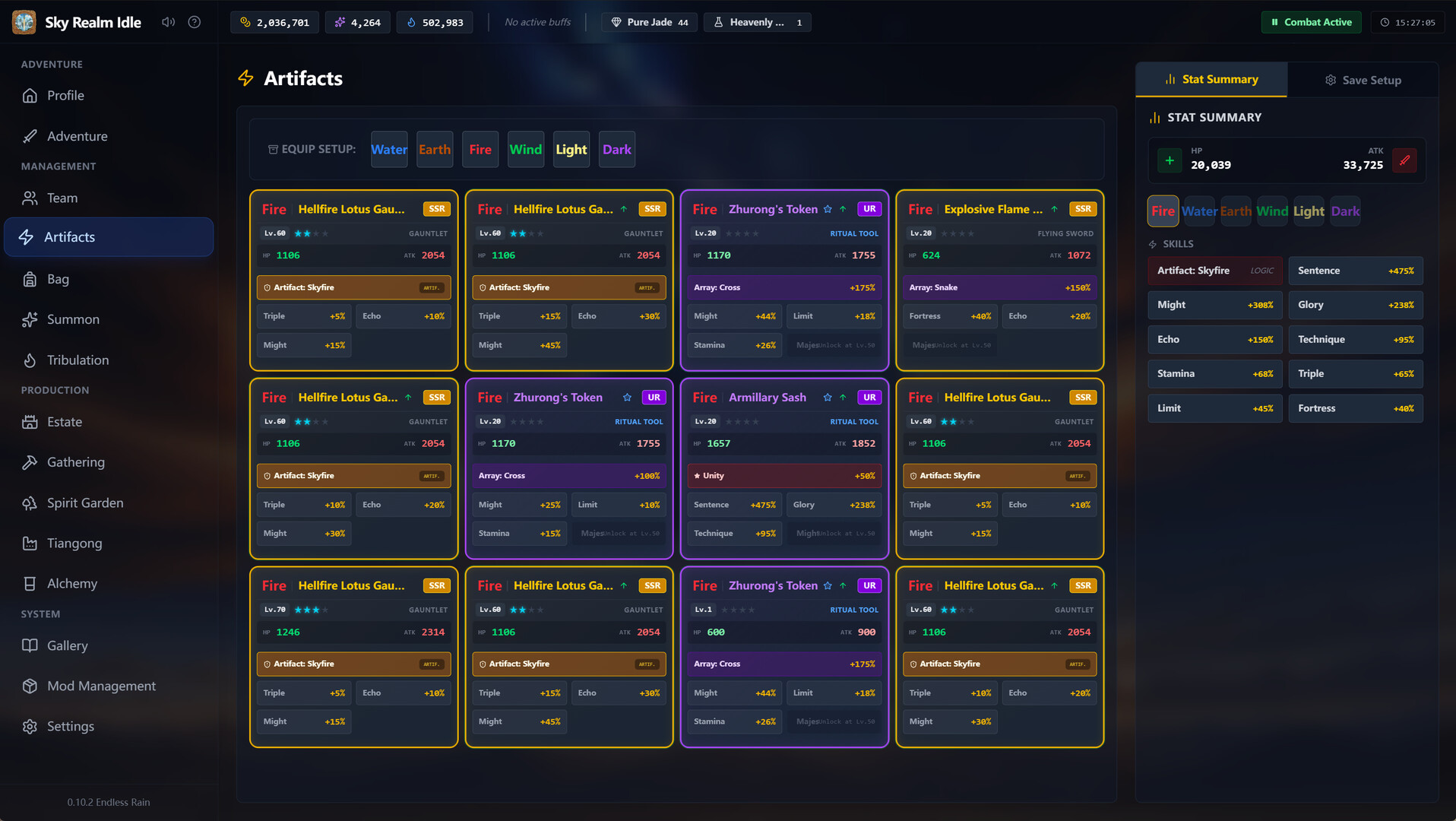 Sky Realm Idle