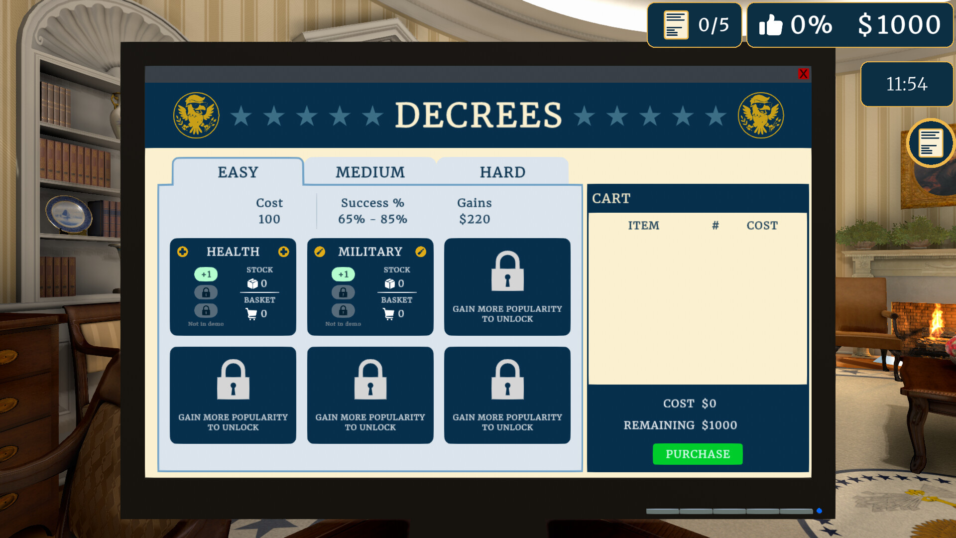 President Simulator