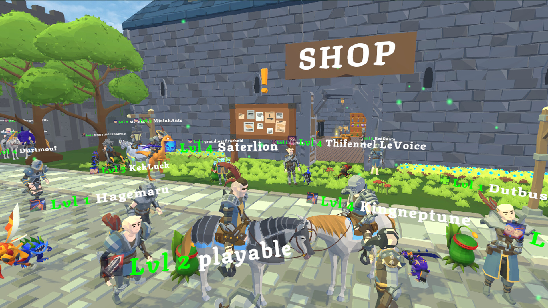 MMORPG NPC Simulator