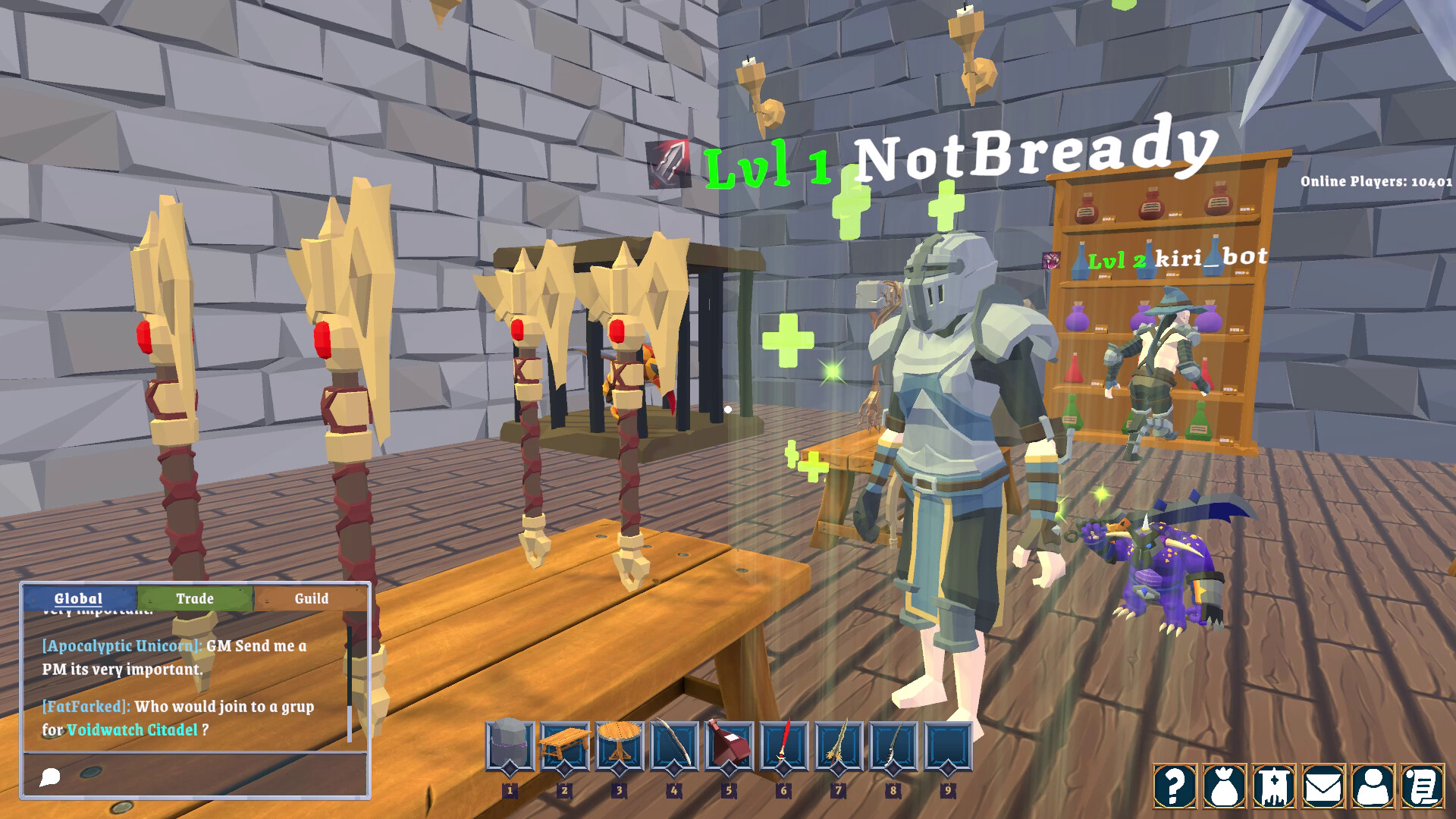 MMORPG NPC Simulator