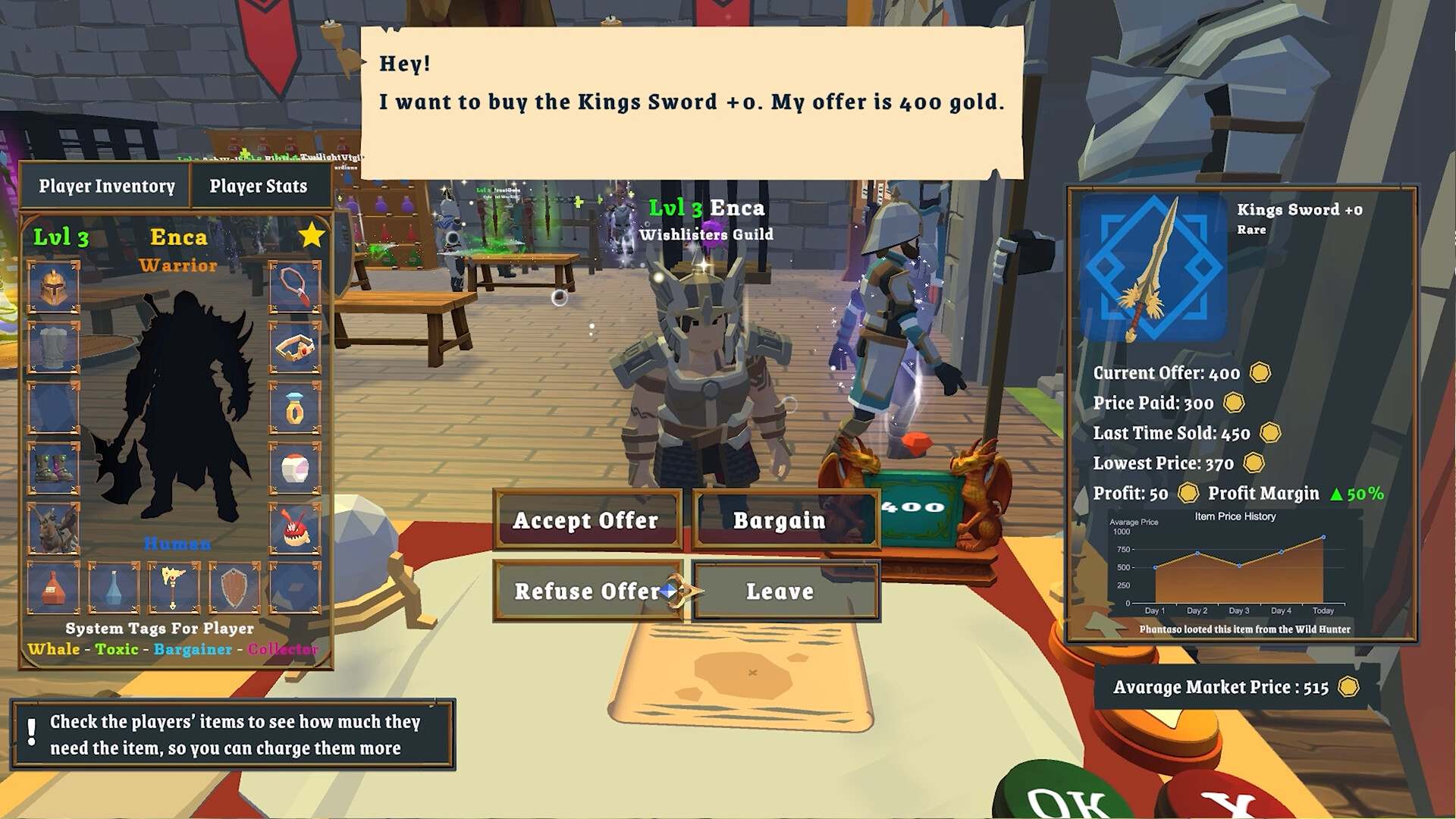 MMORPG NPC Simulator