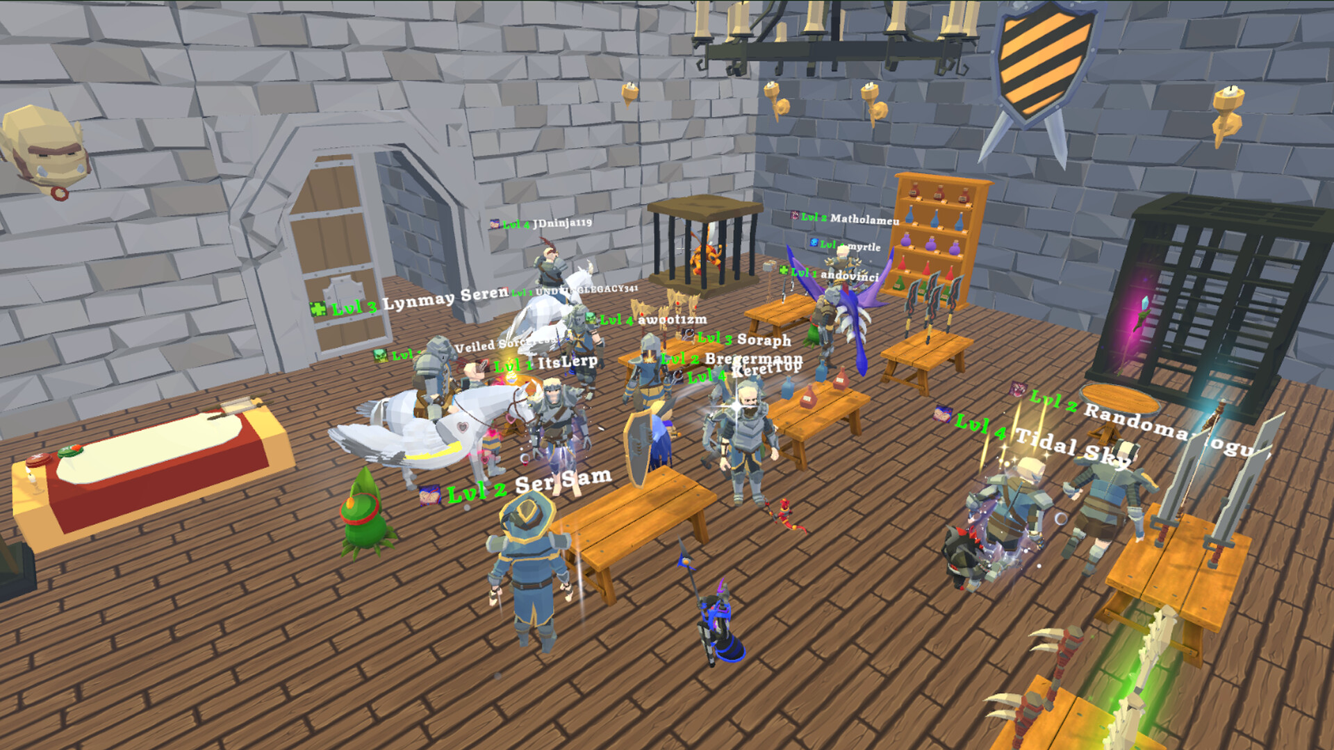 MMORPG NPC Simulator